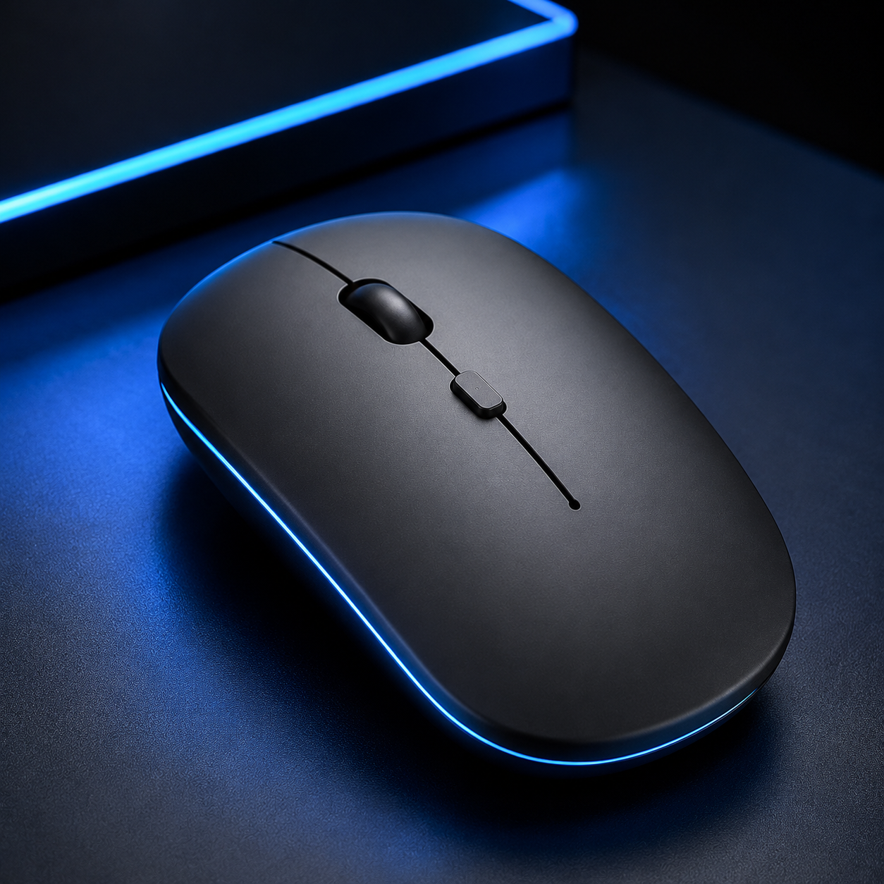 Mouse Inalámbrico Recargable Silencioso