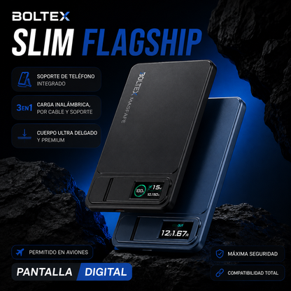 Power bank magnético 3 en 1 para iPhone y Apple Watch