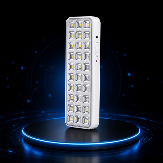 Luz LED portátil recargable para hogar y camping