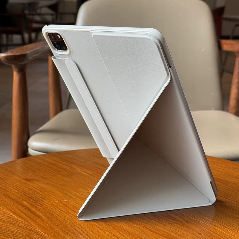 Funda plegable para iPad en color oscuro