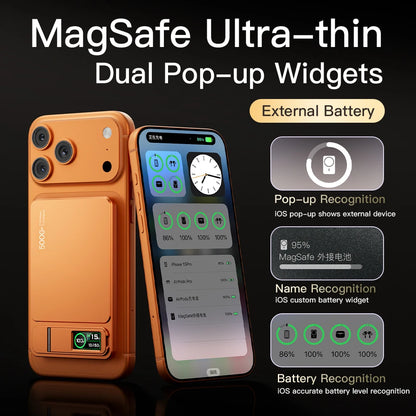Power Bank Magnético 3 en 1 de Carga Rápida | Compatible con iPhone y Apple Watch