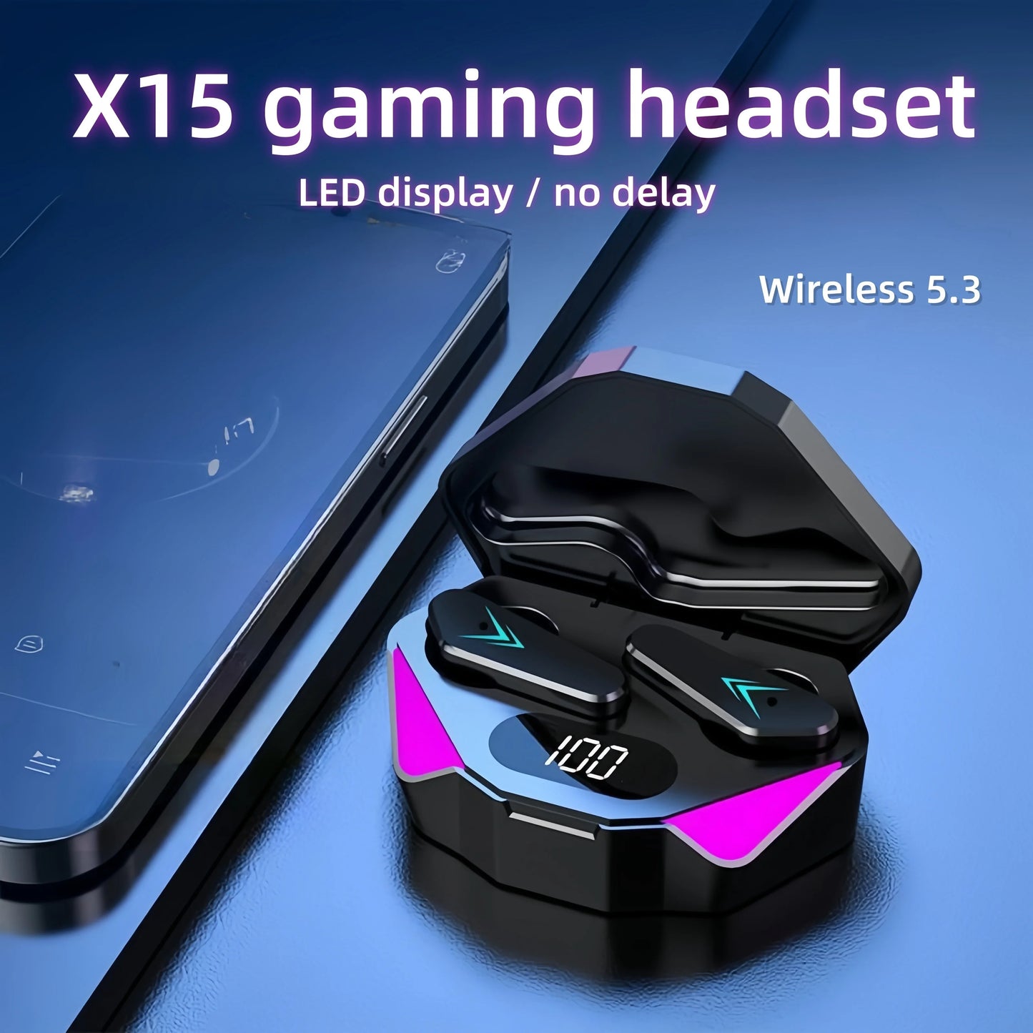 Auriculares Gamer Bluetooth X15