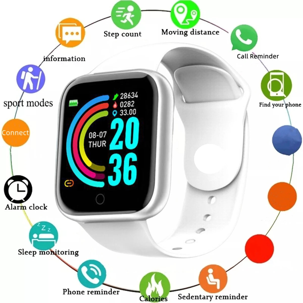 Smartwatch Fitness Monitor