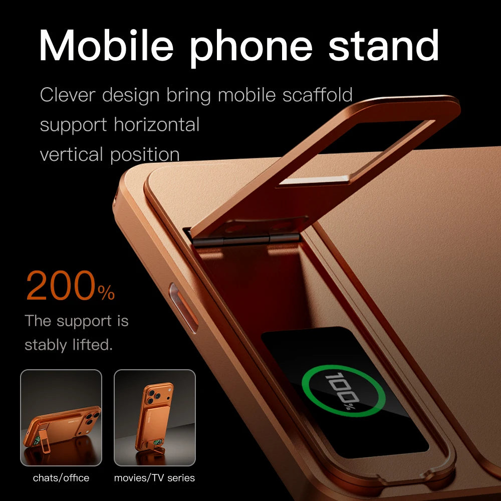 Power Bank Magnético 3 en 1 de Carga Rápida | Compatible con iPhone y Apple Watch