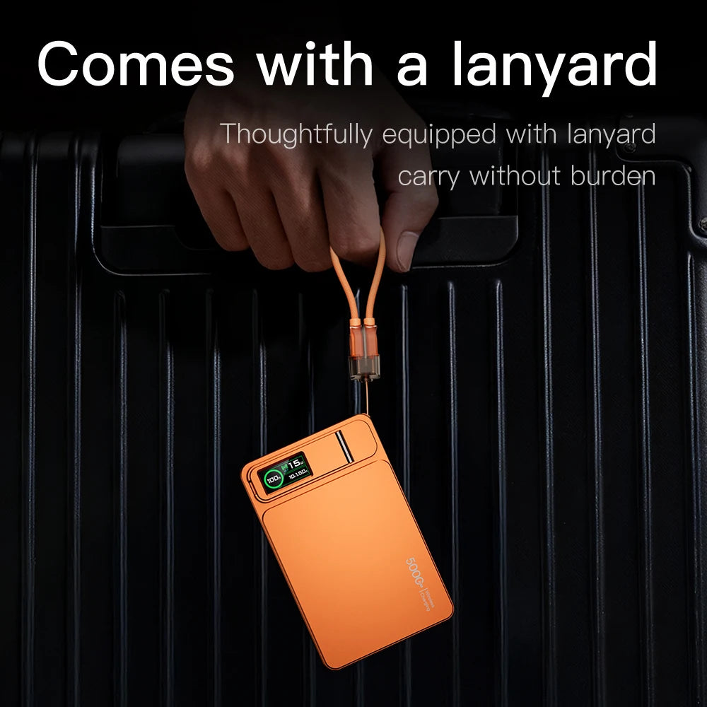 Power Bank Magnético 3 en 1 de Carga Rápida | Compatible con iPhone y Apple Watch
