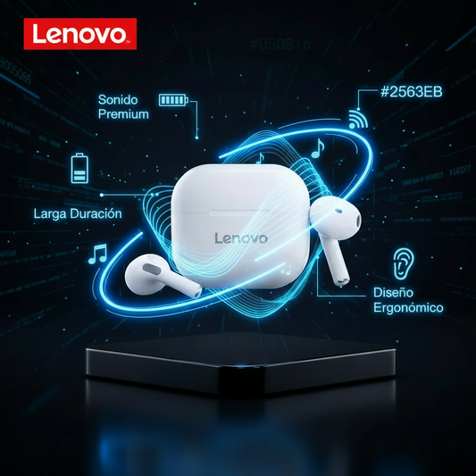 Auriculares Bluetooth Lenovo LP40