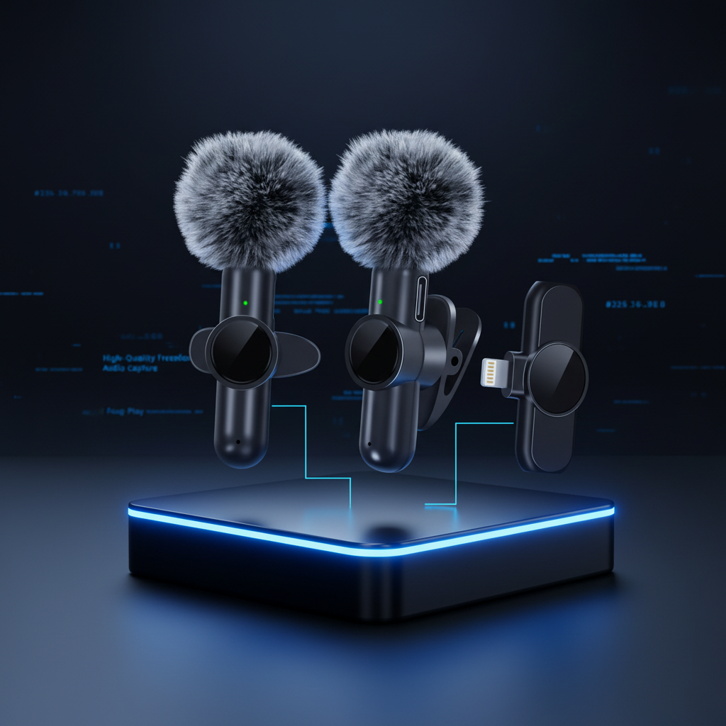 Beneficios del micrófono lavalier inalámbrico para grabar videos