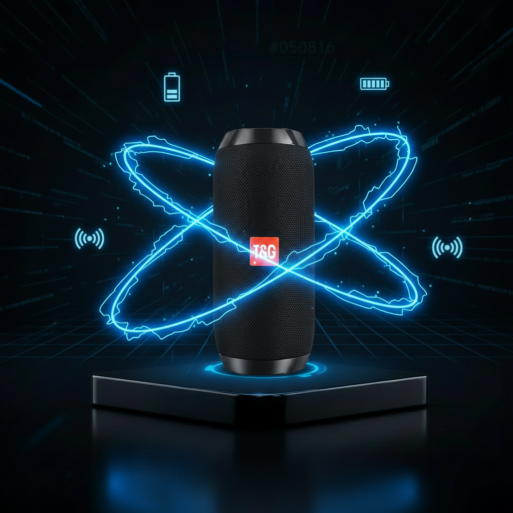 Parlante Bluetooth Portátil TG117 | Sonido Potente y Resistente al Agua